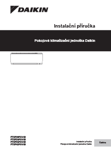 FTXF20-42F_Installation manual_3PCS748643-9M_Czech download